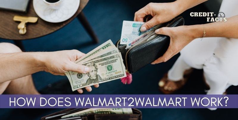 man showing us how to use Walmart2Walmart money transfer